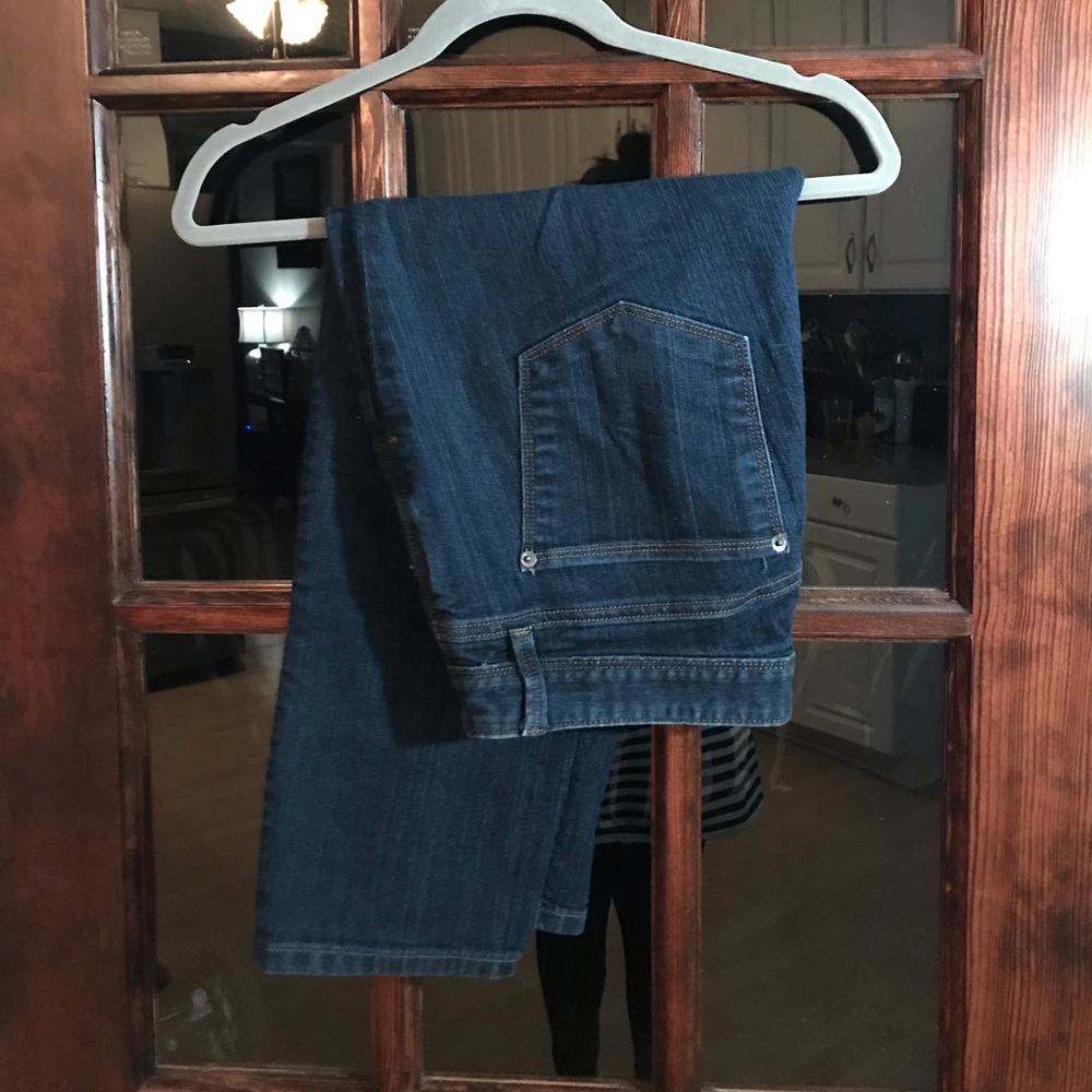 Loft Curvy Crop Jeans